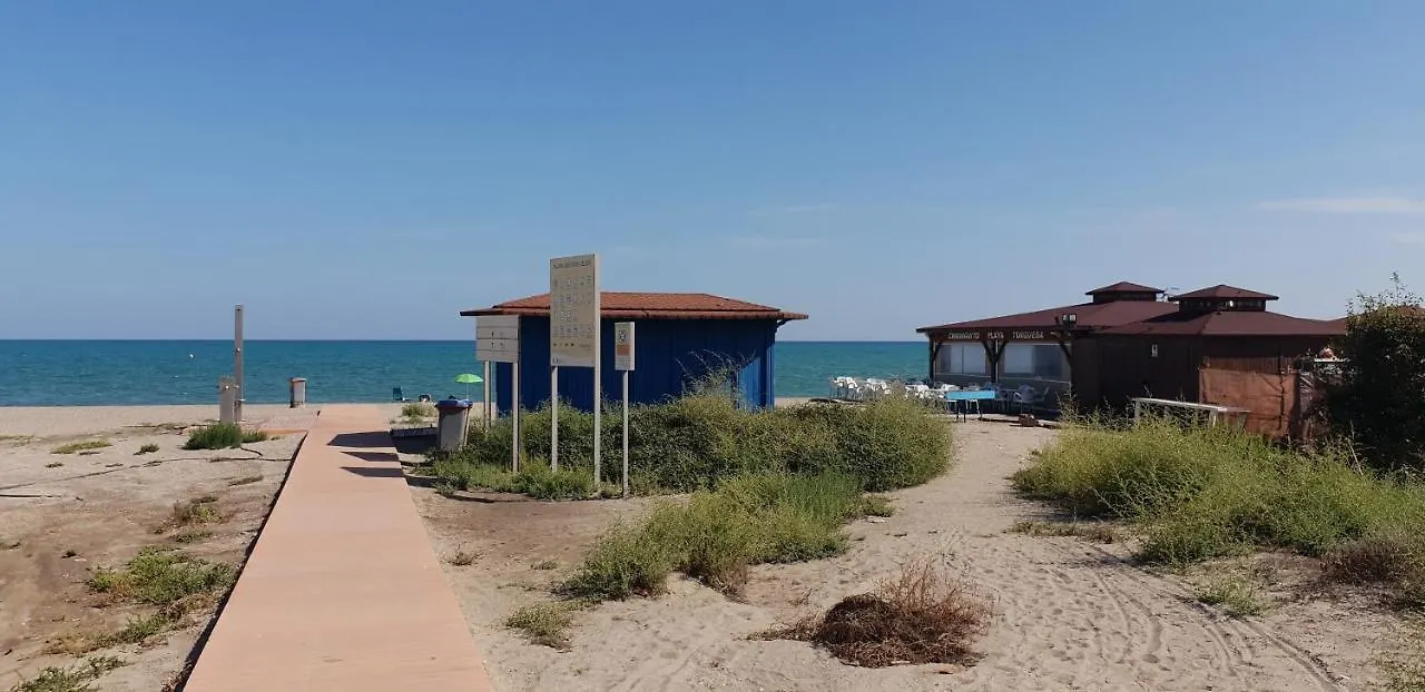 Homes Of Spain, Apartamentos Paraiso Vera Playa, Ed Tahiti, Atico B De 2 Dormitorios Con Piscina Privada En Solarium Y Barbacoa, Pie De Playa Playas de Vera إسبانيا