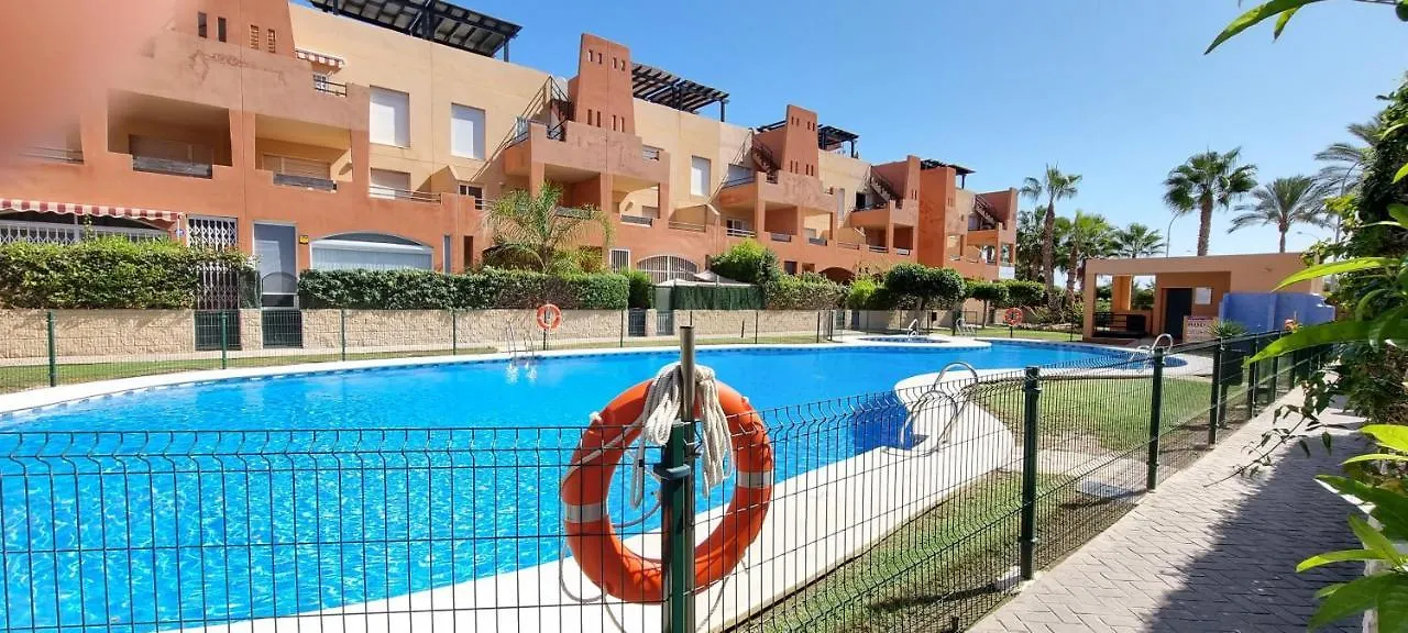 Homes Of Spain, Apartamentos Paraiso Vera Playa, Ed Tahiti, Atico B De 2 Dormitorios Con Piscina Privada En Solarium Y Barbacoa, Pie De Playa Playas de Vera İspanya